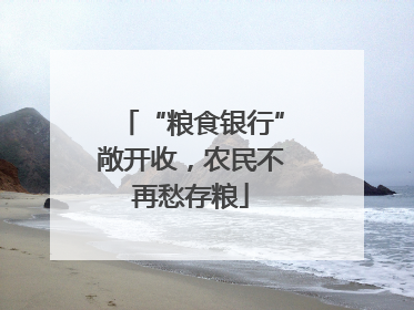 “粮食银行”敞开收，农民不再愁存粮