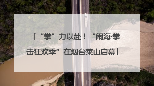 “拳”力以赴！“闹海·拳击狂欢季”在烟台莱山启幕