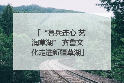 “鲁兵连心 艺润草湖” 齐鲁文化走进新疆草湖