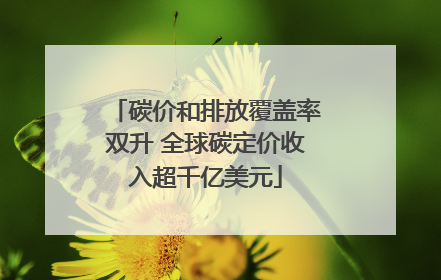 碳价和排放覆盖率双升 全球碳定价收入超千亿美元