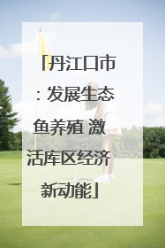 丹江口市：发展生态鱼养殖 激活库区经济新动能