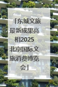 东城文旅最新成果亮相2025北京国际文旅消费博览会