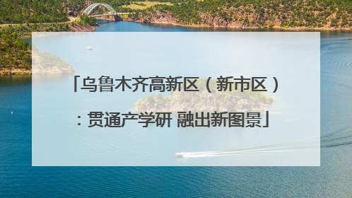 乌鲁木齐高新区（新市区）：贯通产学研 融出新图景