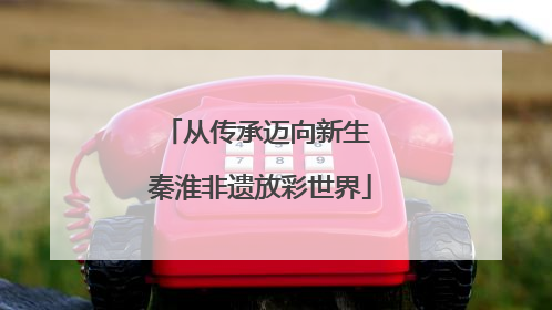 从传承迈向新生 秦淮非遗放彩世界