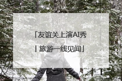 友谊关上演AI秀丨旅游一线见闻