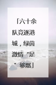 六十余队竞逐港城，绿茵激情“足”够燃