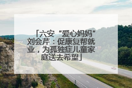 六安“爱心妈妈”刘会芹：促康复帮就业，为孤独症儿童家庭送去希望