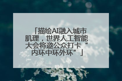 描绘AI融入城市肌理，世界人工智能大会将邀公众打卡“内环中环外环”