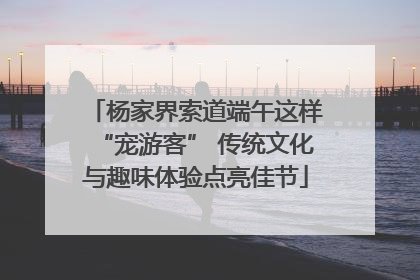 杨家界索道端午这样“宠游客” 传统文化与趣味体验点亮佳节