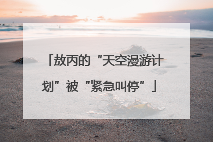 敖丙的“天空漫游计划”被“紧急叫停”