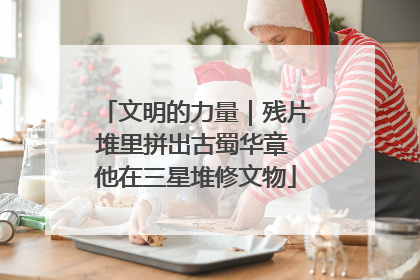 文明的力量｜残片堆里拼出古蜀华章 他在三星堆修文物