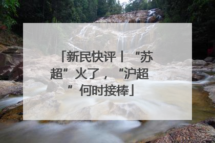 新民快评丨“苏超”火了，“沪超”何时接棒