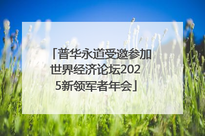 普华永道受邀参加世界经济论坛2025新领军者年会
