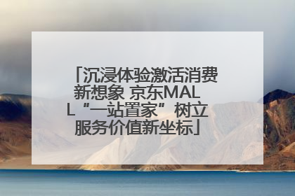 沉浸体验激活消费新想象 京东MALL“一站置家”树立服务价值新坐标