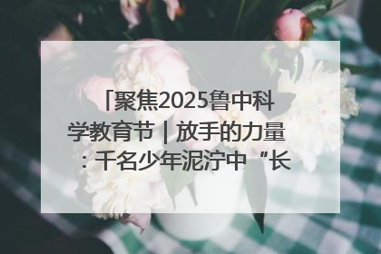 聚焦2025鲁中科学教育节｜放手的力量：千名少年泥泞中“长出勇敢翅膀”