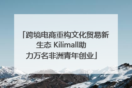 跨境电商重构文化贸易新生态 Kilimall助力万名非洲青年创业