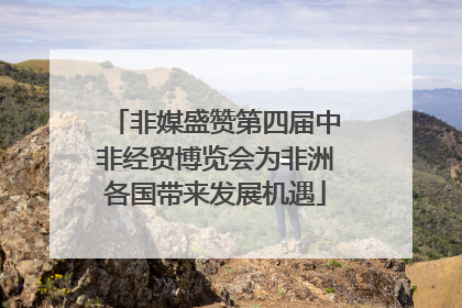 非媒盛赞第四届中非经贸博览会为非洲各国带来发展机遇